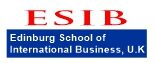 Edingburgh School of International Business